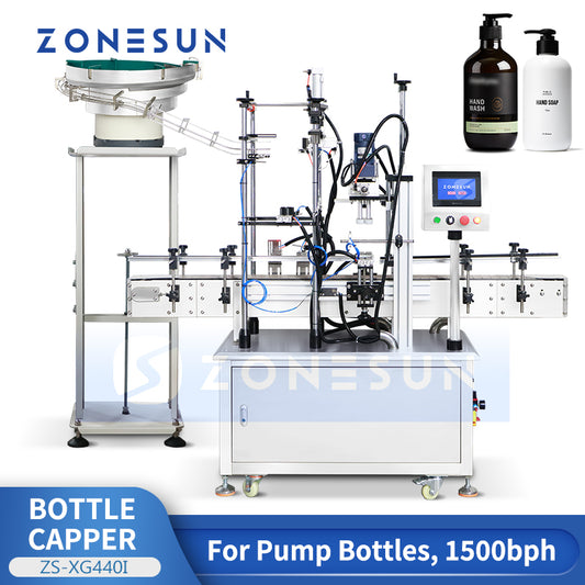 Zonesun ZS-XG440I Pump Bottle Capping Machine