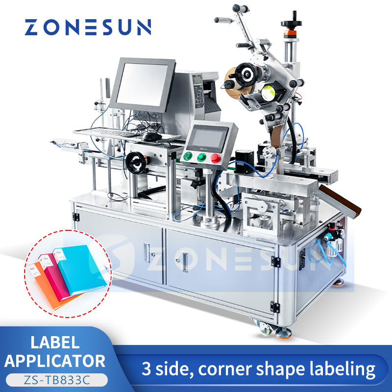 Zonesun Corner Wrap Lable Applicator ZS-TB833C