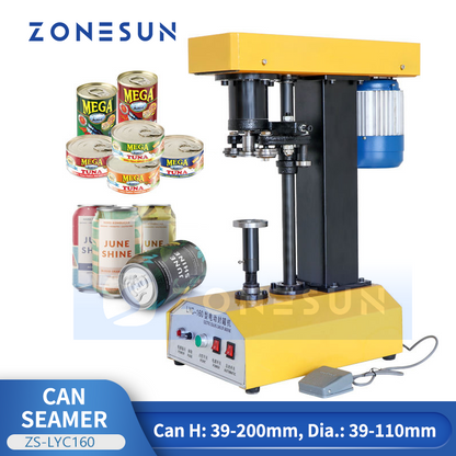 ZONESUN ZS-LYC160 Can Sealing Machine