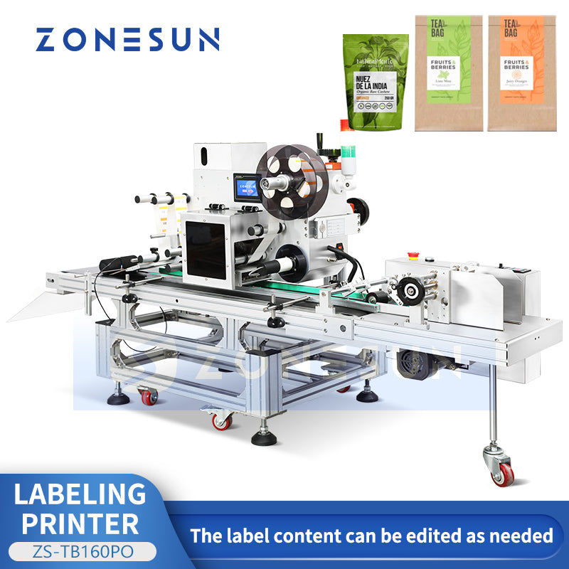 ZONESUN ZS-TB160PO Flat Surface Label Applicator