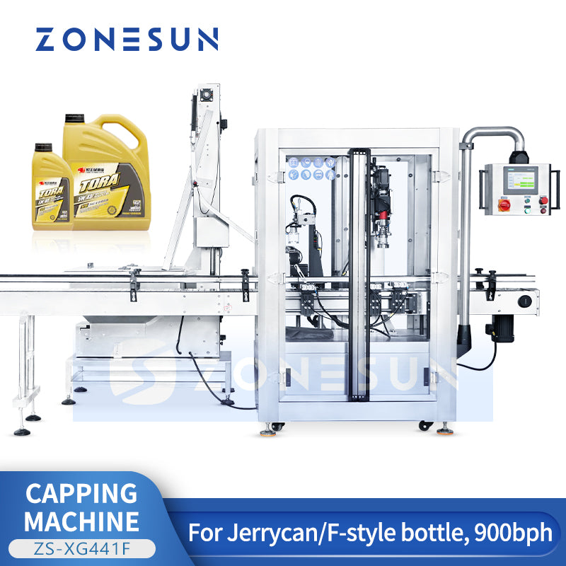 Zonesun ZS-XG441F Jerrycan Capping Machine