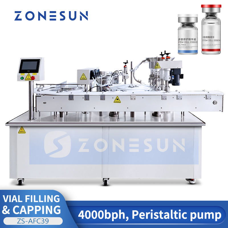 Zonesun ZS-AFC39 Vial Filling and Capping Monoblock