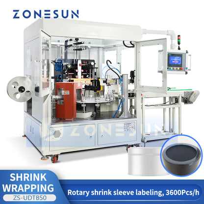 Zonesun ZS-UDTB50 Rotary Shrink Sleeve Labeling Machine