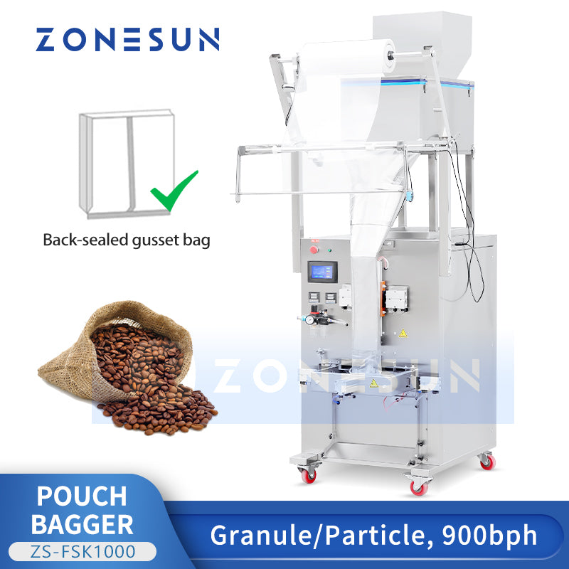 ZONESUN ZS-FSK1000 Automatic Vertical Form Fill Seal Machine