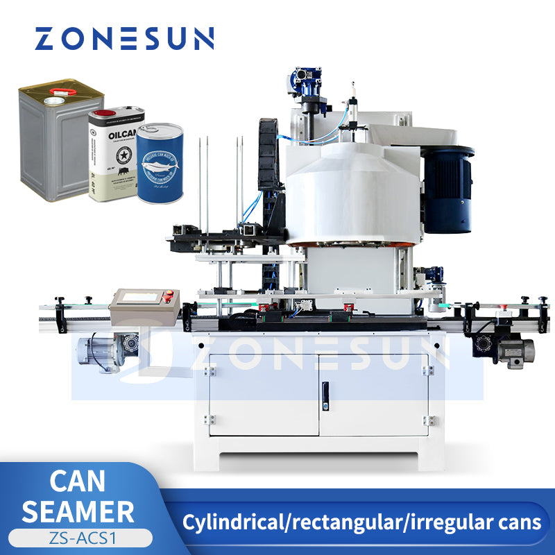 Zonesun ZS-ACS1 Automatic Can Seamer | Customizable Can Sealing Solution