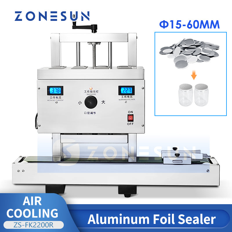 Zonesun ZS-FK2200R Continuous Induction Sealer