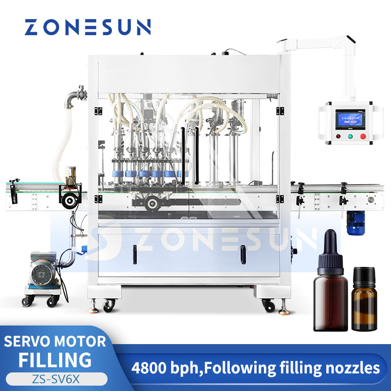 Zonesun ZS-SV6X Continuous Motion Filling Machine