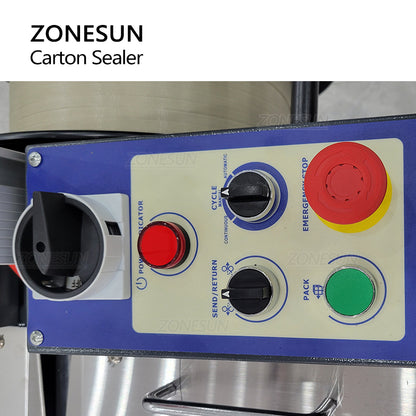 Máquina seladora de caixas ZONESUN ZS-FK8060S 