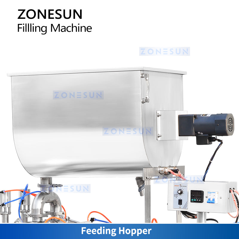 Zonesun ZS-GTFS2 Paste Piston Filler Storage Tank