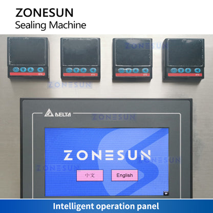 Zonesun ZS-HS4 Automatic Precut Lid Cup Sealer Touch Screen