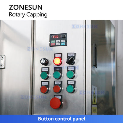 Zonesun ZS-XG440K Automatic Corking Machine Controls