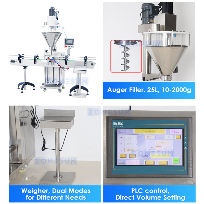 Zonesun ZS-FAL180Z1 Powder Packaging Line Filler