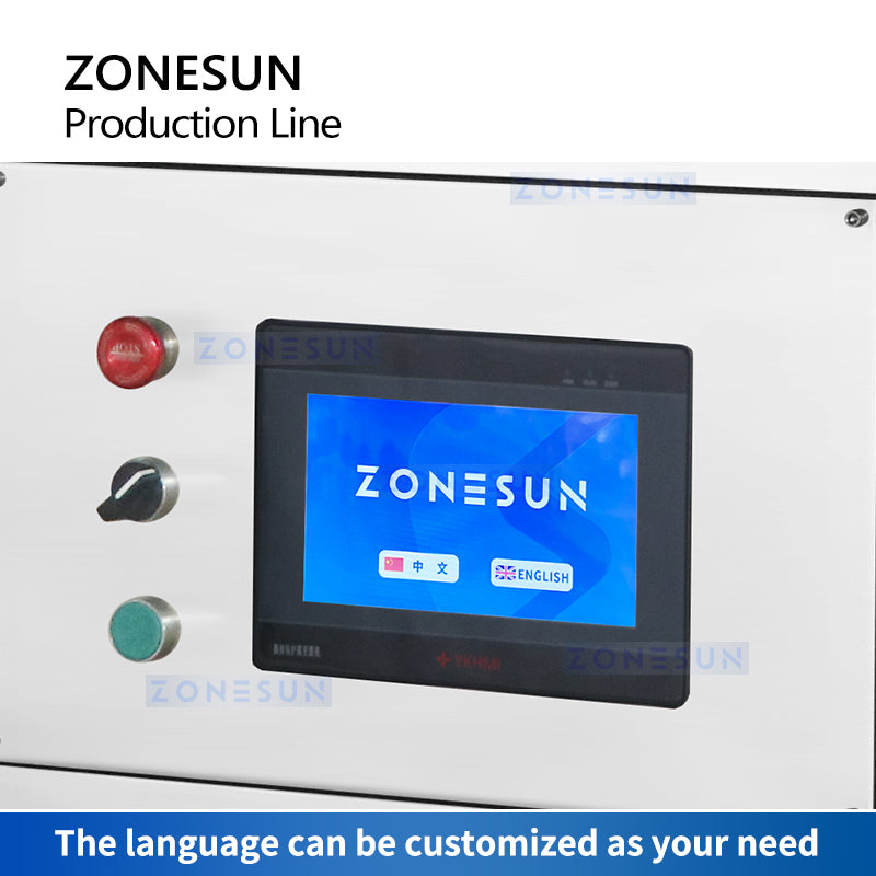 Zonesun Tabletop Packaging Machine Control Panel