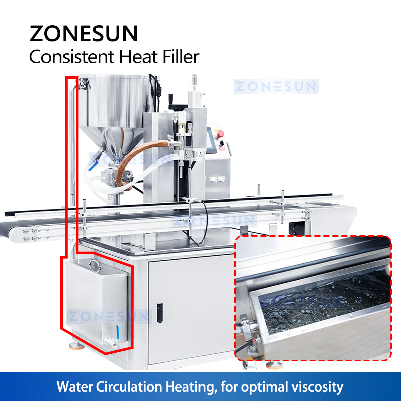 Zonesun ZS-WCHJ1C Hot Filling Machine Water Heating