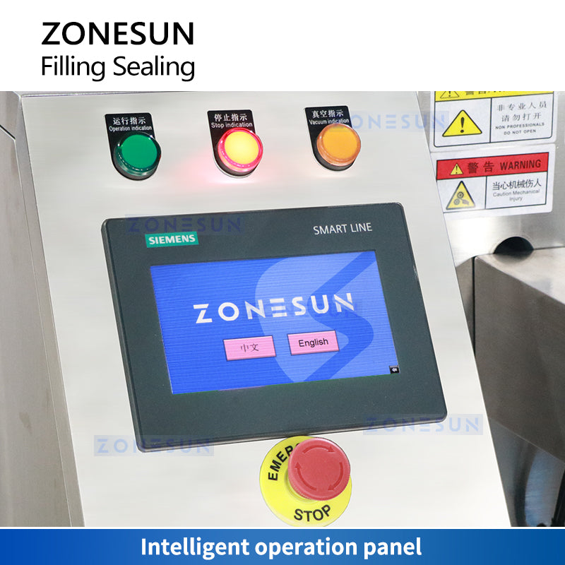 Zonesun ZS-AFS03L Premade Pouch Packing Machine Touch Screen