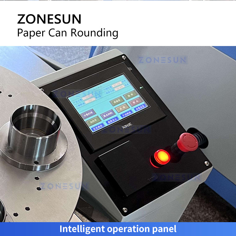 Zonesun ZS-ZGJB6 Paper Tube Curling Machine Operation Panel