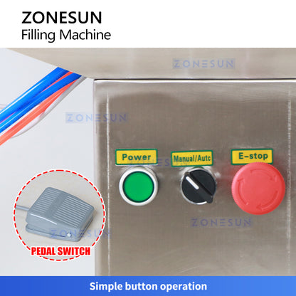 Zonesun ZS-YTFS1D Stand Piston Filler