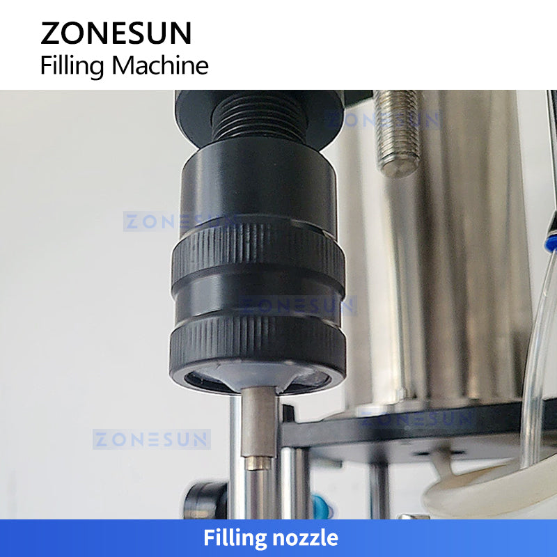 Zonesun ZS-YTZL500Q Pneumatic Perfume Vacuum Filler Filling Head