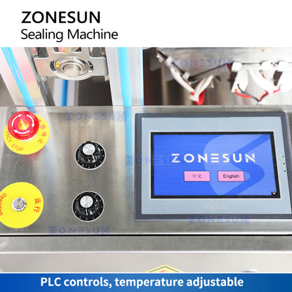 ZS-WS6 Wine Wax Sealing Machine Touch Screen