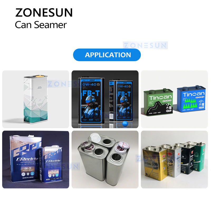 Zonesun ZS-CS2 Can Seamer | Large-sized Rectangular Cans