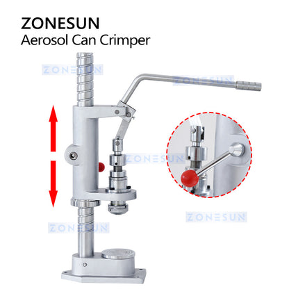 ZONESUN ZS-YG25 Aerosol Can Sealing Machine