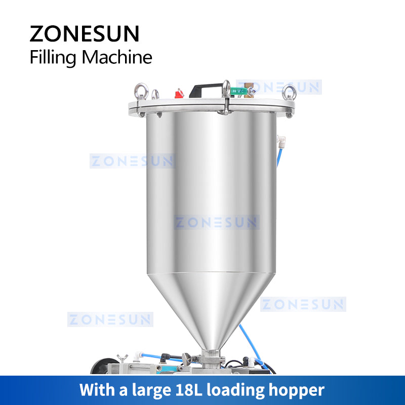 ZONESUN ZS-TF1 0,5-20ml Máquina de enchimento de líquido de seringa