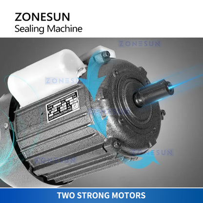 ZONESUN ZS-FK260 Beer Can Seamer Tin Can Sealer Double Seamer Bench Top Cannular