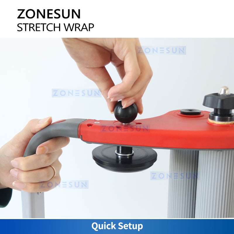 ZONESUN ZS-SFD1 Handheld Stretch Film Dispenser Stretch Film Wrapper