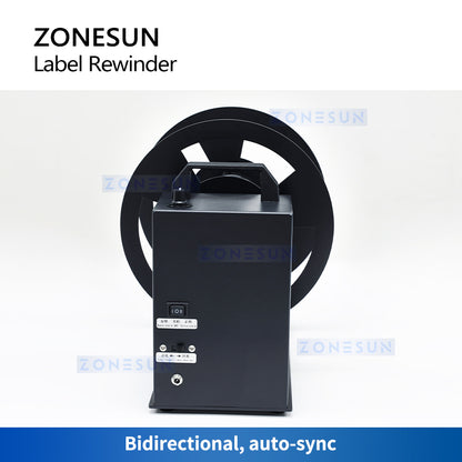 ZONESUN ZS-LRA8 Rebobinador Automático de Etiquetas 