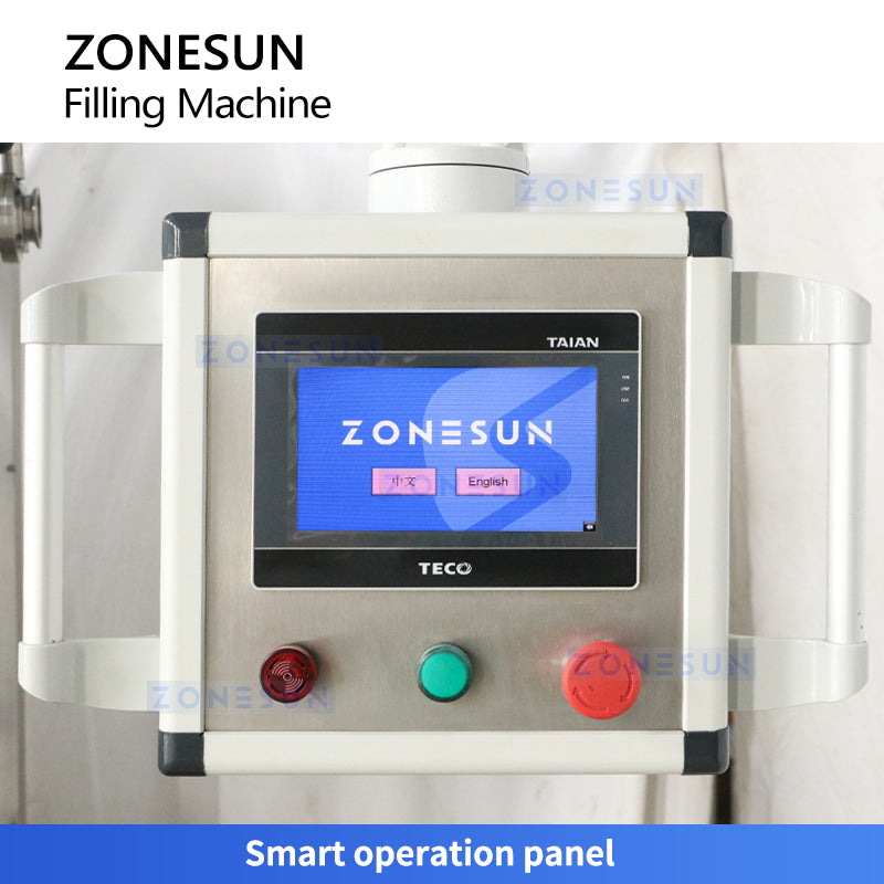 Zonesun ZS-SV6X Continuous Motion Filling Machine Operation Panel