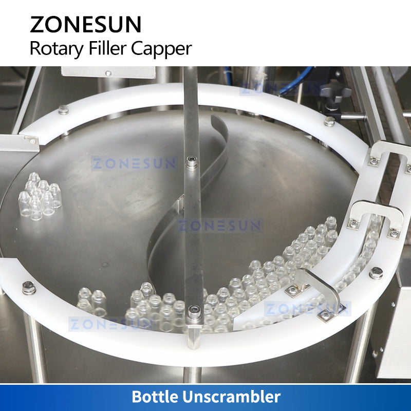 Zonesun ZS-AFC30 Paste & Liquid Filler-Capper Unscrambler