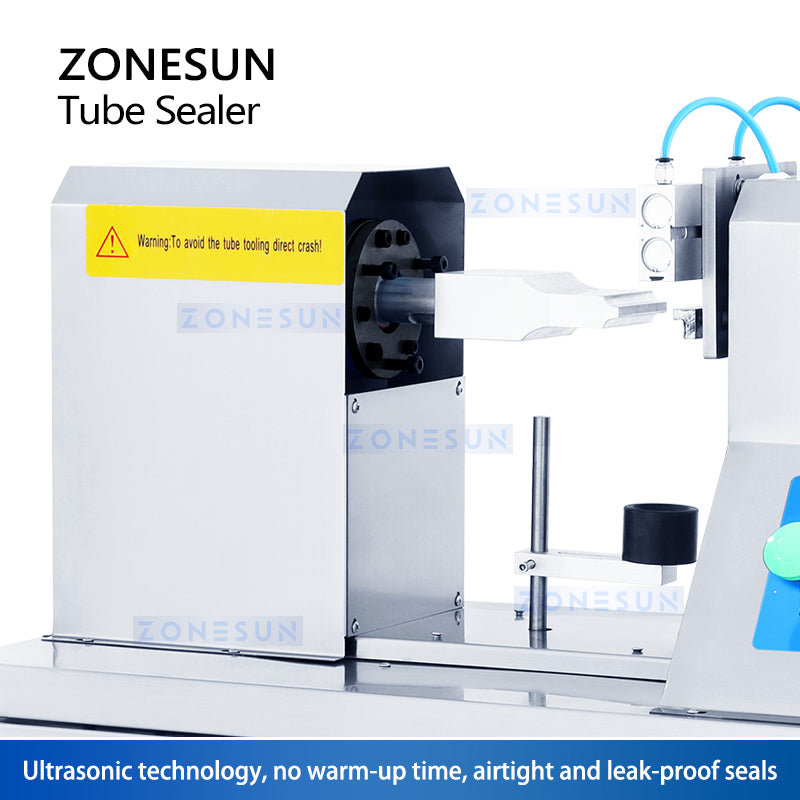 Zonesun ZS-QDFM125 Ultrasonic Plastic Tube Sealing Machine Sealing Technology