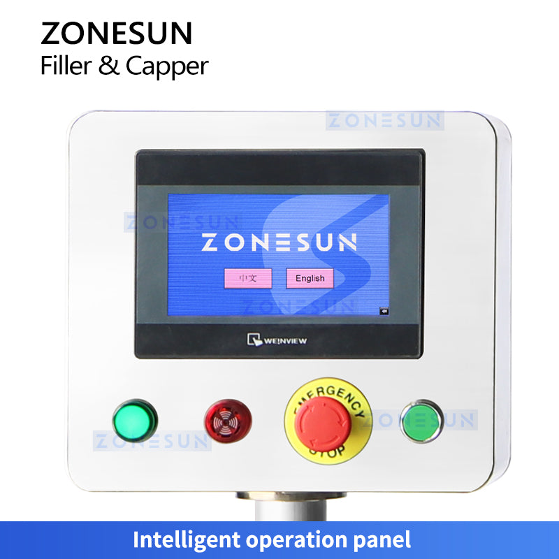 Zonesun ZS-AFC38 Test Tube Filling and Capping Machine Touch Screen