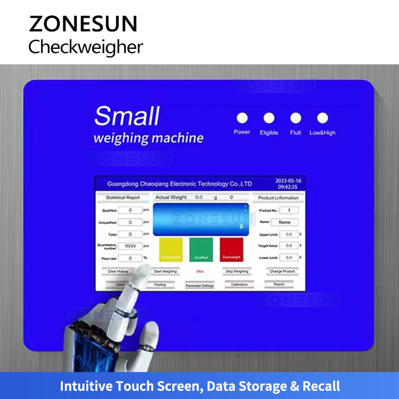 Zonesun ZS-CW150 Compact Checkweigher | 4000pph