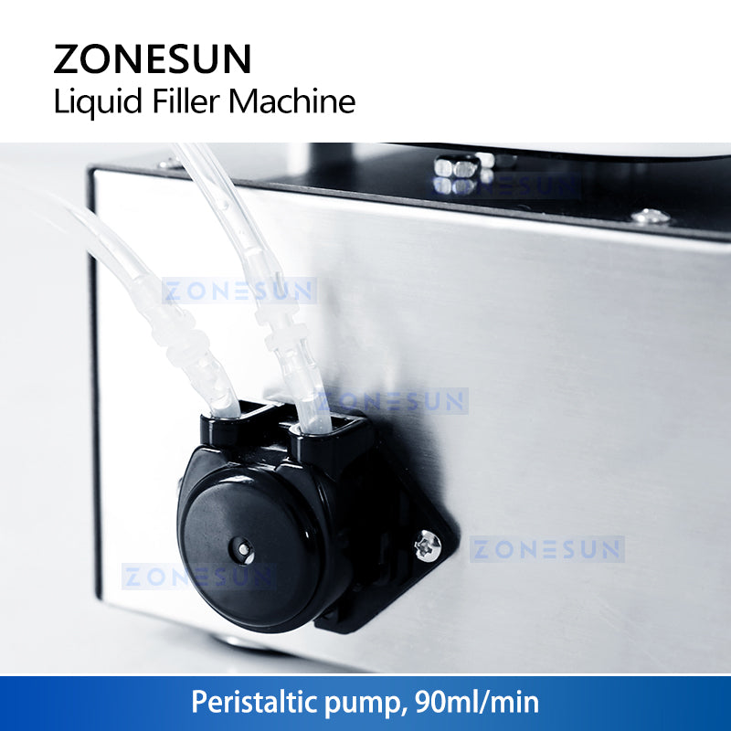 ZONESUN ZS-M90 1-50ml Small Automatic Liquid  Weighing Filling Machine