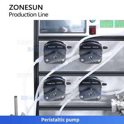 Zonesun ZS-FAL180R7 Nail Polish Packaging Line Peristaltic Pump