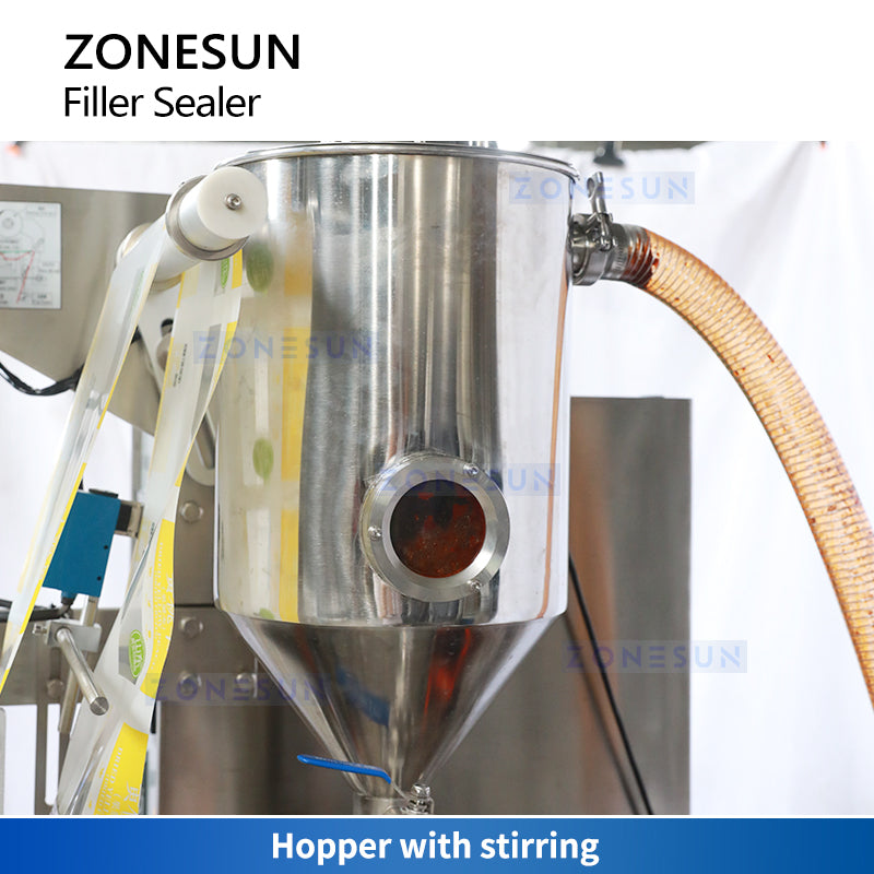 Zonesun ZS-S100RP VFFS Bagger Hopper