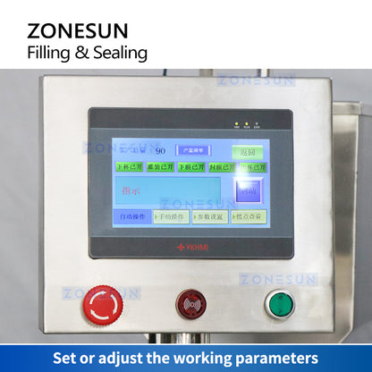 ZONESUN Automatic Cup Filling and Sealing Machine