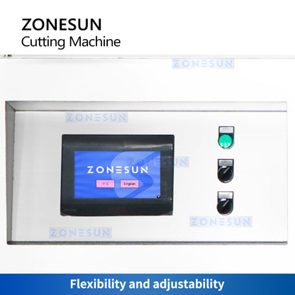 Zonesun ZS-TQ650C Automatic Soap Slab Cutter Soap Bar Cutting Machine Industrial Soap Cutter