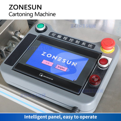ZONESUN ZS-MSZH50R Automatic Cartoning Machine Controls