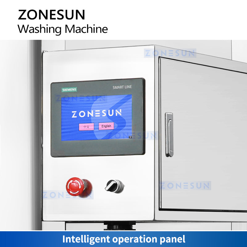 Zonesun ZS-WB04 Airjet Cleaning Machine Operation Panel