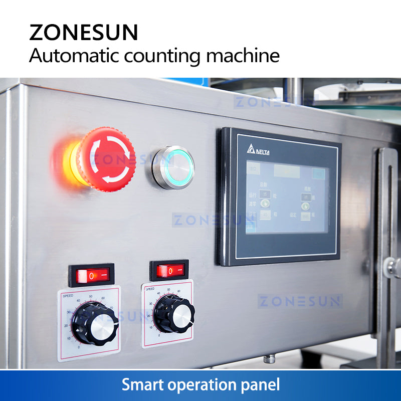 Zonesun ZS-ASL2 Automatic Capsule Counter and Filler Operation Panel