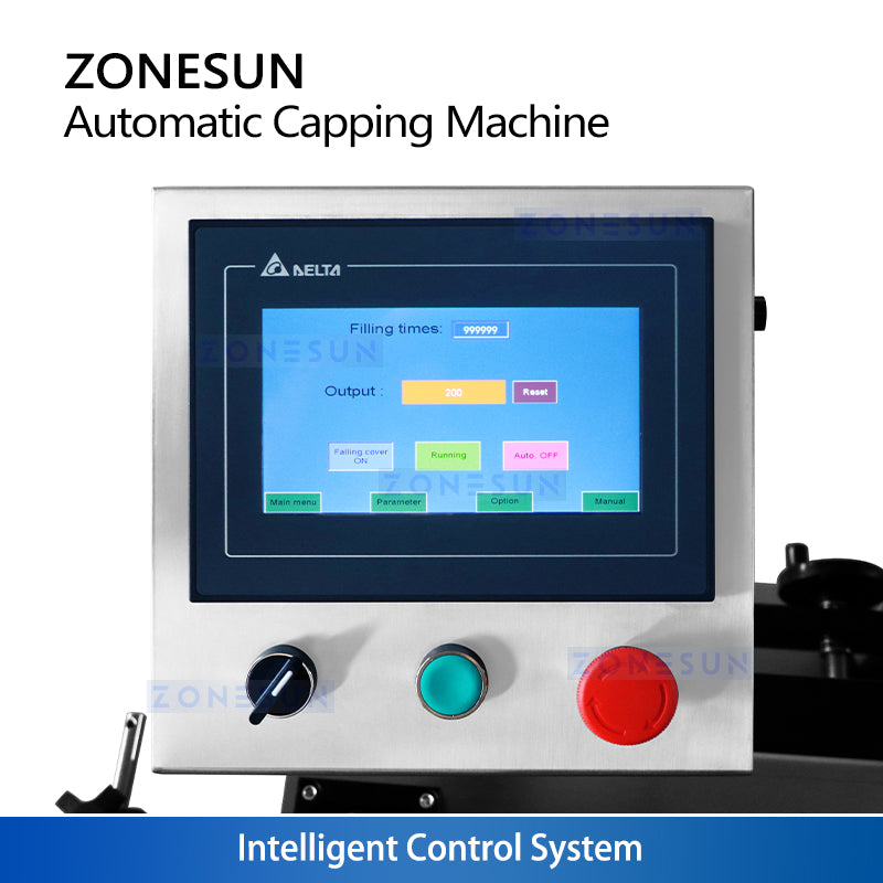 Zonesun ZS-XG440H Automatic Capping Machine | F-Style Bottle