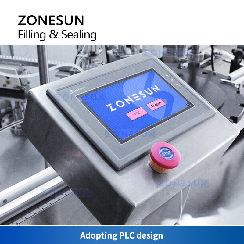 Zonesun ZS-PB450 Vial Filler Capper Monoblock Details