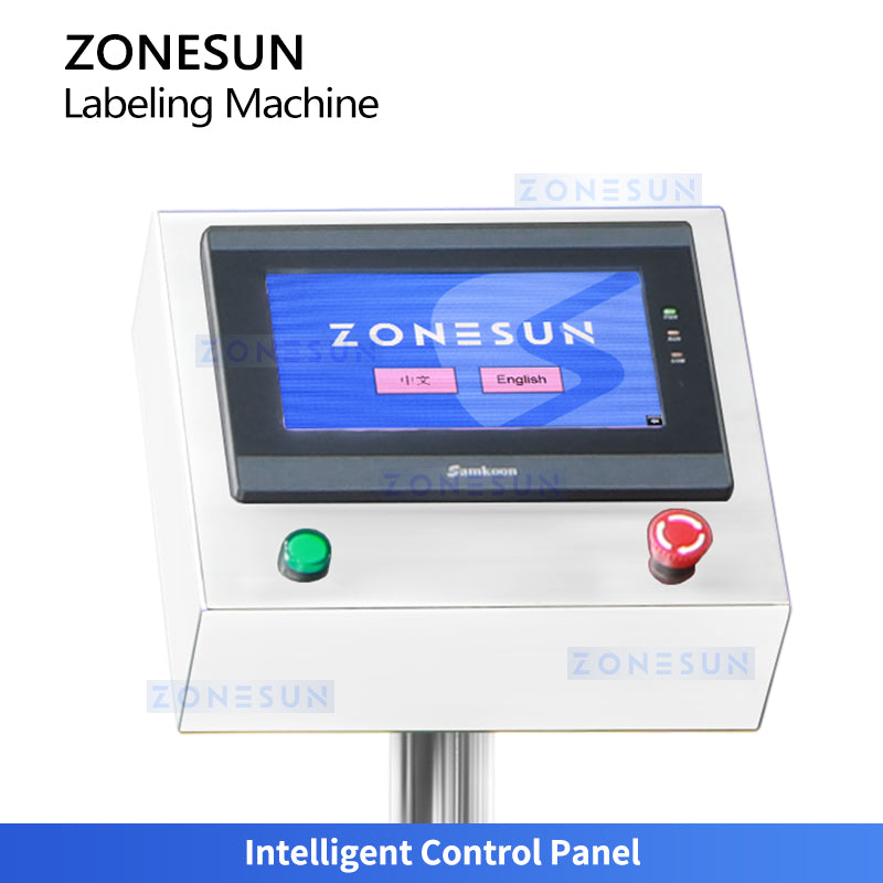 Zonesun ZS-TB770 Automatic Dual Station Labeler Controls