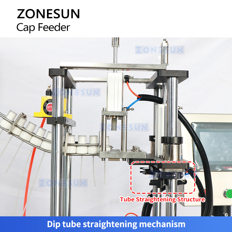 Zonesun ZS-XG446S Trigger Spray Cap Feeding Machine