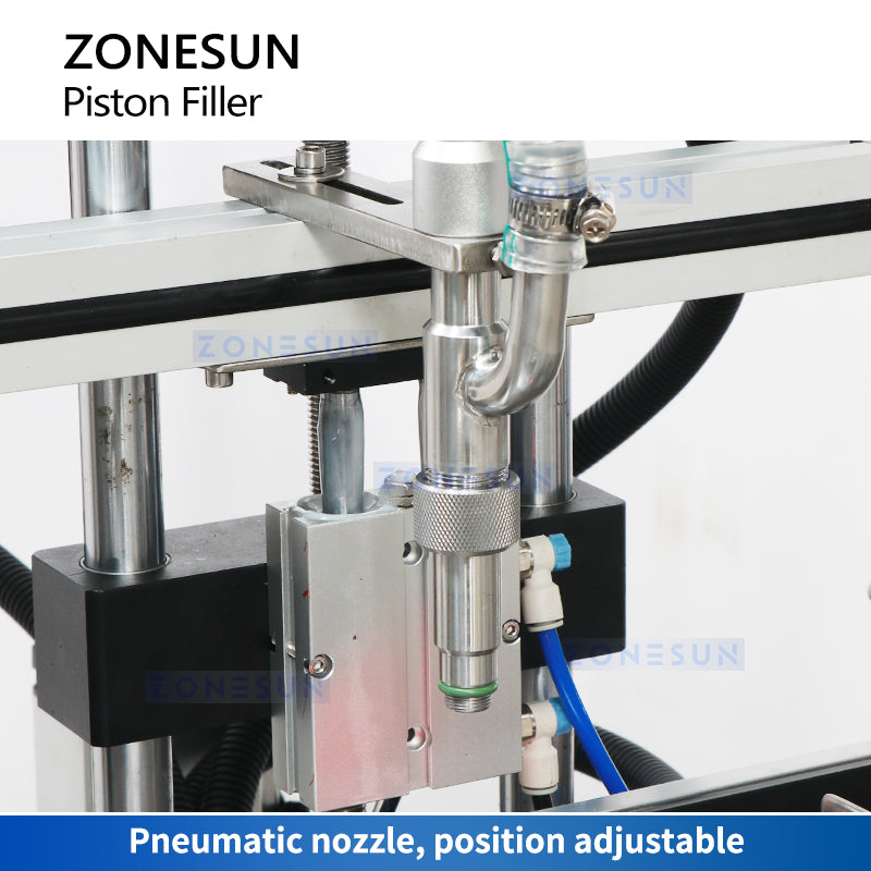 Zonesun ZS-YT1T-1PX Servo Piston Filler Nozzle