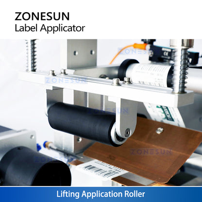 Zonesun ZS-TB805 Oval Bottle Label Applicator Application Roller