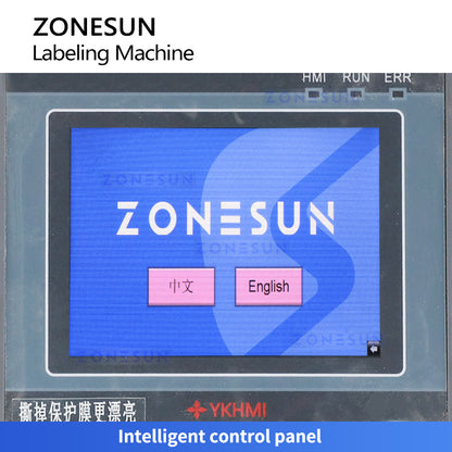 Zonesun ZS-TB90B Rectangular Corner Seal Label Applicator Touch Screen