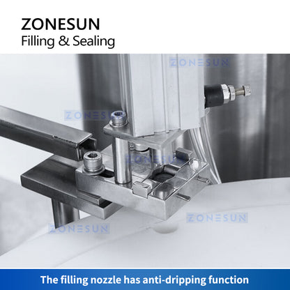 Zonesun ZS-PB450 Vial Filler Capper Monoblock Details